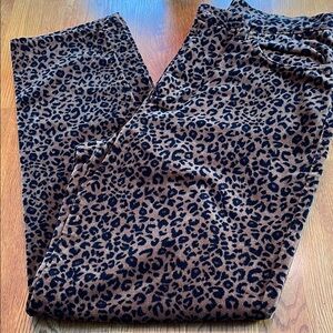 Vintage Jones New York Sport Leopard Print Pants